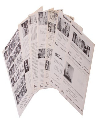 Item #7833 [Collection of Advertisements for Photos of Male Models