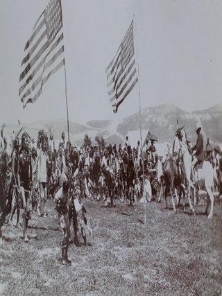 [Photo Album Depicting Native Americans at the Rosebud Indian Agency].
