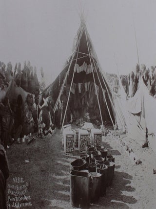 [Photo Album Depicting Native Americans at the Rosebud Indian Agency].