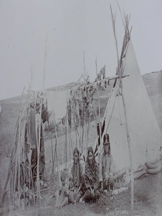 [Photo Album Depicting Native Americans at the Rosebud Indian Agency].