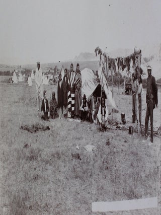 [Photo Album Depicting Native Americans at the Rosebud Indian Agency].