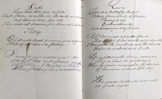 Manuscript School & Ledger Book Lancaster Quarreyville Pennsylvania