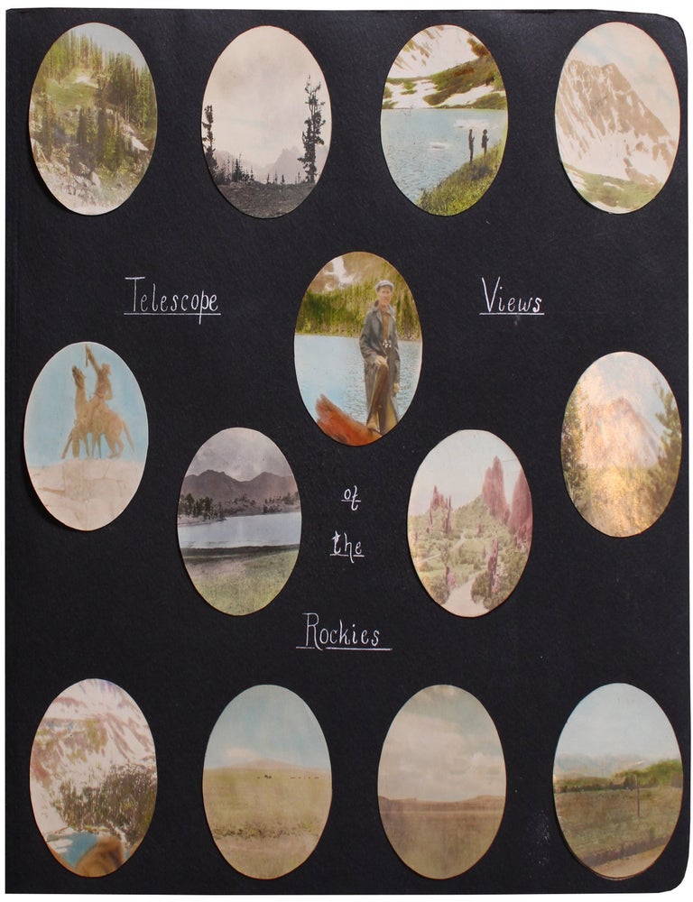 Item #8127 [Photo Album of Hand-Colored Landscape Photos with Many in National Parks and Forests.]