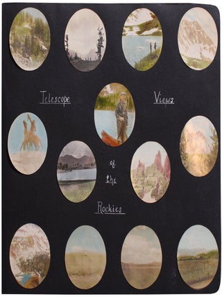 Item #8127 [Photo Album of Hand-Colored Landscape Photos with Many in National Parks and Forests