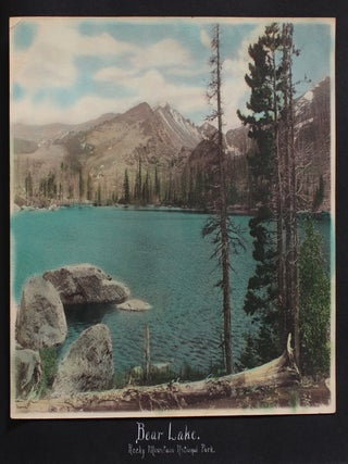 [Photo Album of Hand-Colored Landscape Photos with Many in National Parks and Forests.]