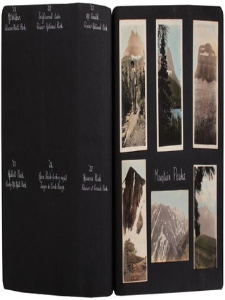 [Photo Album of Hand-Colored Landscape Photos with Many in National Parks and Forests.]
