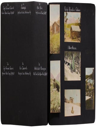 [Photo Album of Hand-Colored Landscape Photos with Many in National Parks and Forests.]