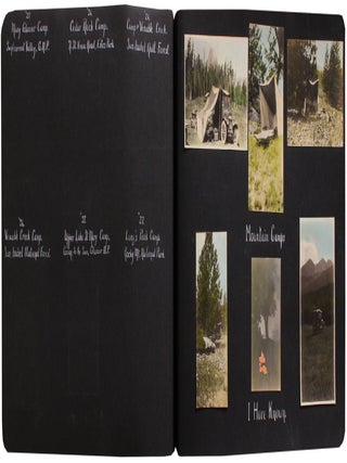 [Photo Album of Hand-Colored Landscape Photos with Many in National Parks and Forests.]