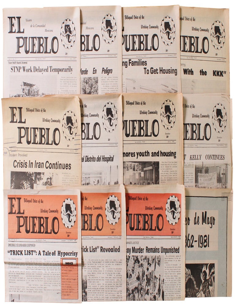 Item #8191 El Pueblo [Broken run of 16 issues].