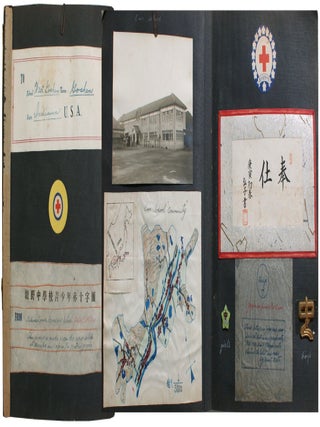 Item #8249 [Japanese School Children's Scrapbook Gifted to an Indiana School