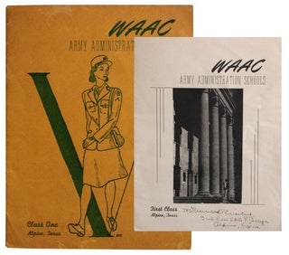 Item #8311 WAAC Army Administration Schools. First Class