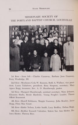 Golden Jubilee of the Baptist Women's State Missionary Convention of Kentucky . . .