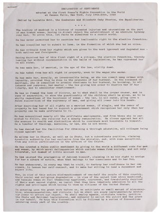 Item #8326 [Information Packet Distributed by the National Woman's Party