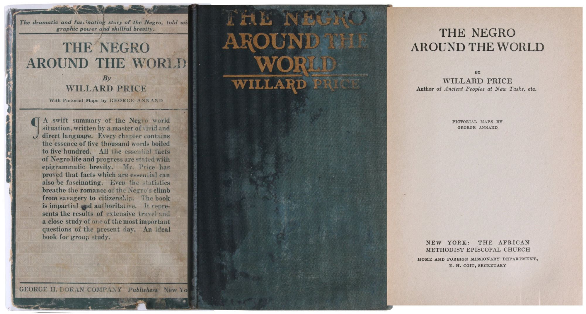 The Negro Around The World. Willard Price.