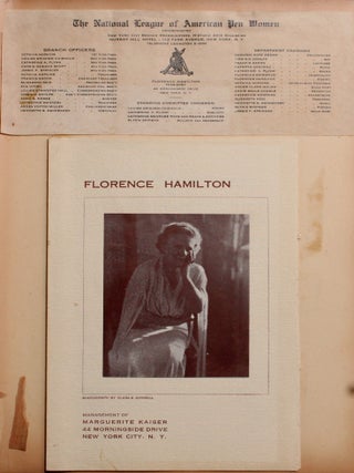 Item #8482 [Scrapbook of the New York Branch of the National League of American Pen Women