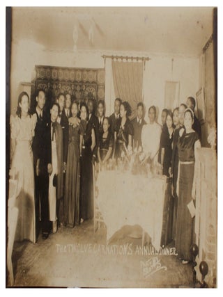 Item #8537 Scott, Oneal. The Twelve Carnations Annual Dinner. [Caption title