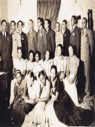 Item #8646 Scott, Oneal. [Photograph of the Snap Dragon Social Club