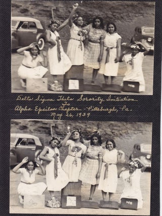 Item #8752 Willson, Ruth. [Small Collection of Ephemera Documenting Experiences with Delta Sigma...