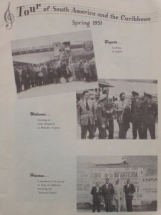 de Paur, Leonard (conductor). [Concert Program and Records Documenting De Paur's Infantry Chorus.]