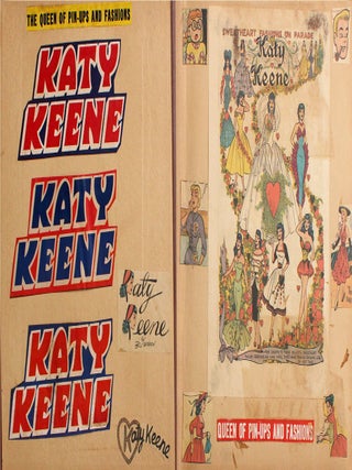 [Collection of Clipped Katy Keene Comic Book Art].