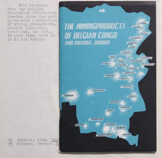The Belgian Congo Today. A Research Report.