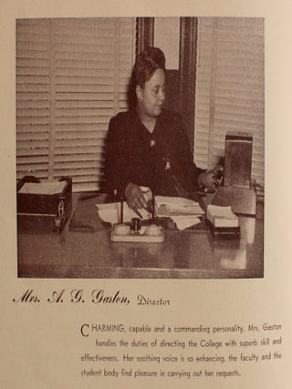Booker T. Washington Business College Catalogue 1949-1952.