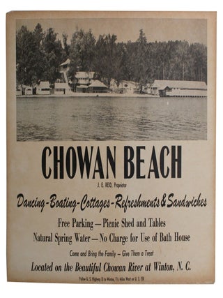 Item #8973 [Sign for Chowan Beach, An African American Resort