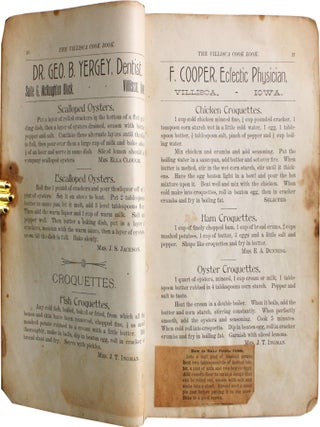 The Villisca Cook Book. A Collection of Well-Tested Recipes Contributed by the Ladies of . . .