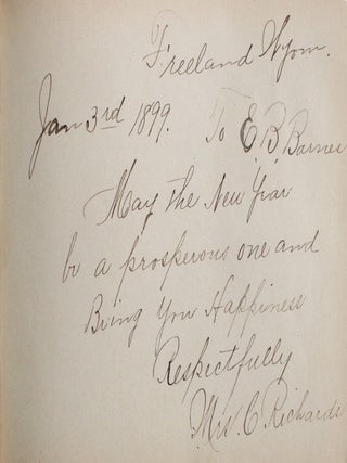 [Friendship Book of a Roving Horse and Cattleman].