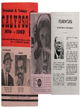 Item #9215 Williams, Leroy “Fathead”. Trinidad & Tobago Calypso Hits – 1969 [Cover title