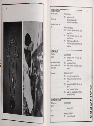 Directory of Black Artists and Arts Resources.