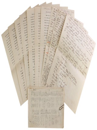 Item #9286 [Diary and Ephemera Related to Caney Junior College and the Caney Creek Community...