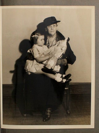 [Scrapbook of a Noted Antique Doll Collector].