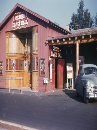 Item #9347 Last Frontier Village Casino Dance Hall 1961 Original 35mm Film Slide