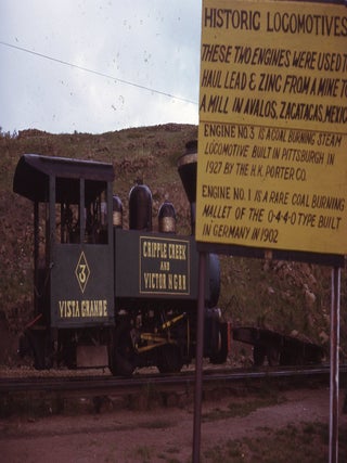 Item #9349 Cripple Creek Victor NGRR Vista Grande Rail Railroad 35mm Film Slide
