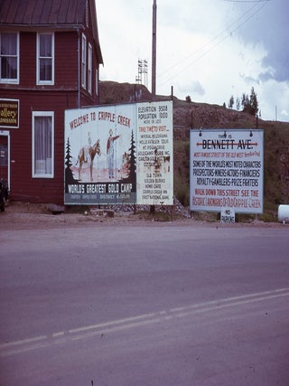 Item #9351 Cripple Creek Bennet Avenue 1961 Original 35mm Film Slide