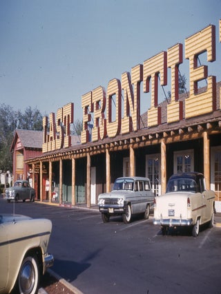 Item #9352 Last Frontier Village 1961 Original 35mm Film Slide