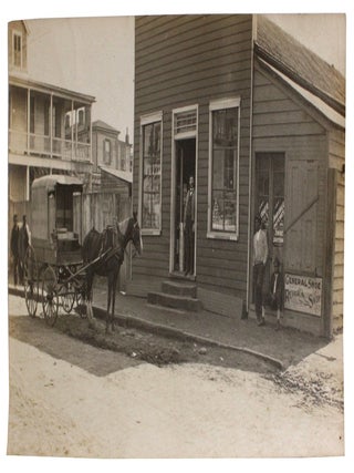 Item #9459 Photo of African Americans in front of General Store