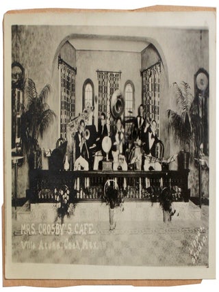 RPPCs of Mrs. Crosby's Cafe in Mexico