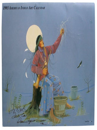 Item #9487 1993 American Indian Art Calendar [Cover title]. Multiple artists