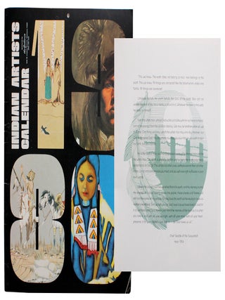 Item #9488 Indian Artists Calendar 1980 [Cover title