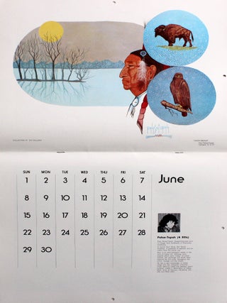 Indian Artists Calendar 1980 [Cover title].