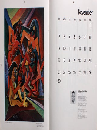 Indian Artists Calendar 1980 [Cover title].