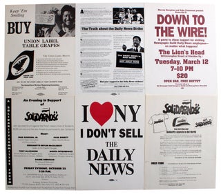 Collection of Labor and Political Protest Flyers