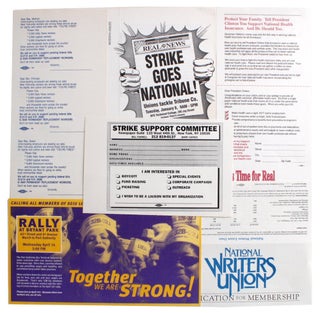 Collection of Labor and Political Protest Flyers