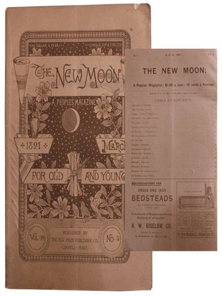 Item #9598 The New Moon Magazine March 1891 Vol. X No. 5