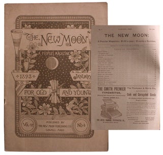 Item #9599 The New Moon Magazine January 1893 Vol. 12 No. 3