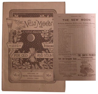 Item #9600 The New Moon Magazine February 1893 Vol. XII No. 4