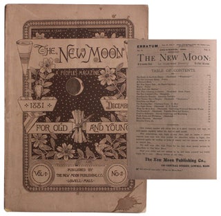 Item #9601 The New Moon Magazine December 1881 Vol. 1 No. 2