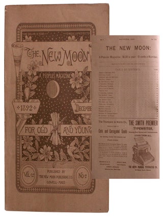 Item #9602 The New Moon Magazine December 1892 Vol. XII No. 2